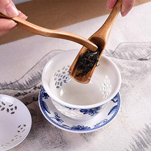 Silicone Tea Infuser, 4 Pack Loose Leaf Tea Filter Bags Strainer with Spoon - Image 2