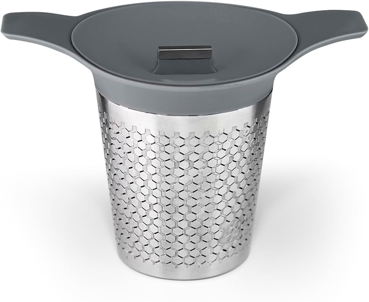 Luxury Tea Strainer Basket Gift Set - Gold Plated Infuser with Engraved Floral Motifs, Crystal Accent Chain for Loose Leaf Tea, Fine Mesh Filter & Ergonomic Handle - Image 16