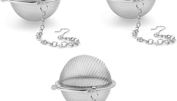 3PCS Premium Tea Infusers, Loose Leaf Tea, Upgraded Tea Strainers and Tea Balls for Flavoring Herbal Spices and Seasonings