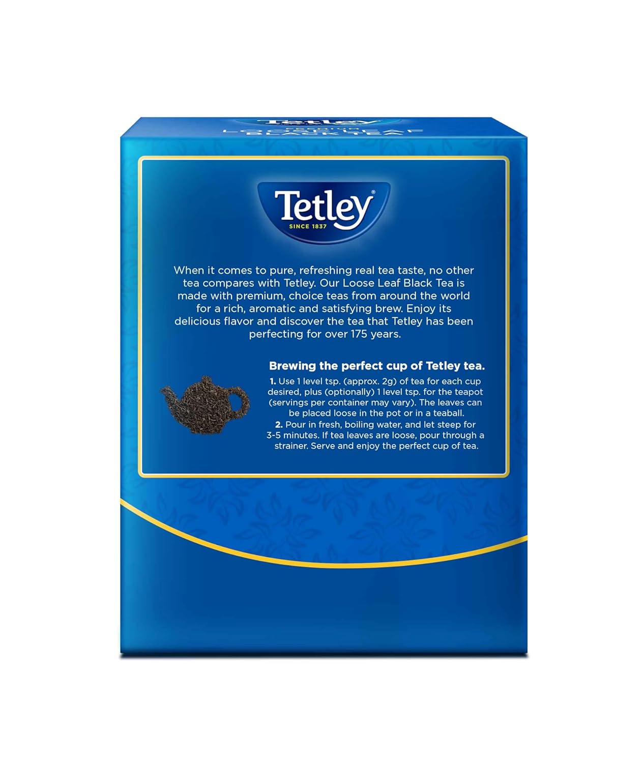 Tetley Loose Leaf Tea, 31.75 Ounce - Image 2