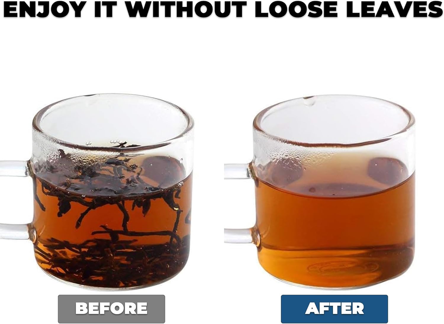 Tea Filter Bags, 100 Pack 3.54"W x 2.76"H Disposable Tea Bags with Drawstring for Brew Loose Leaf Tea Hot Tea Ice Tea Coffee Spice Herbs or Sachets Subpackage Storage - Image 5