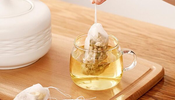 Alternative view of 2000 Pcs Tea Filter Bags, Disposable Tea Filter Bags for Loose Leaf Teas, Drawstring Empty Teas Bag Coffee Sachets Bulk Filters Bag Infuser Strainers for Loose-LeafTea, Coffee, Spices (2 x2.76")