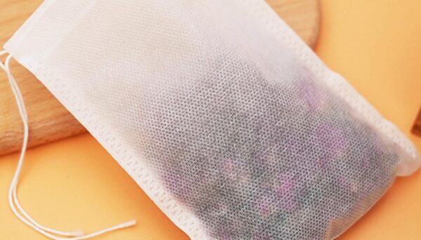 Alternative view of Yzurbu 200pcs 4''x6'' Tea Filter Bags for Loose Leaf Tea, Tea Bags with Drawsting for Hot Tea, Ice Tea & Cold Brew