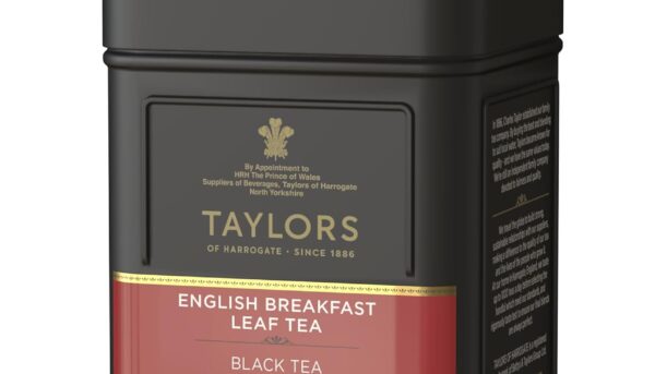 Alternative view of Taylors of Harrogate English Breakfast, Black Loose Leaf, 4.41 Ounce Tin Caddy (Pack of 1), Rich, Bright & Malty, Caffeinated, Premium Whole Leaf Tea