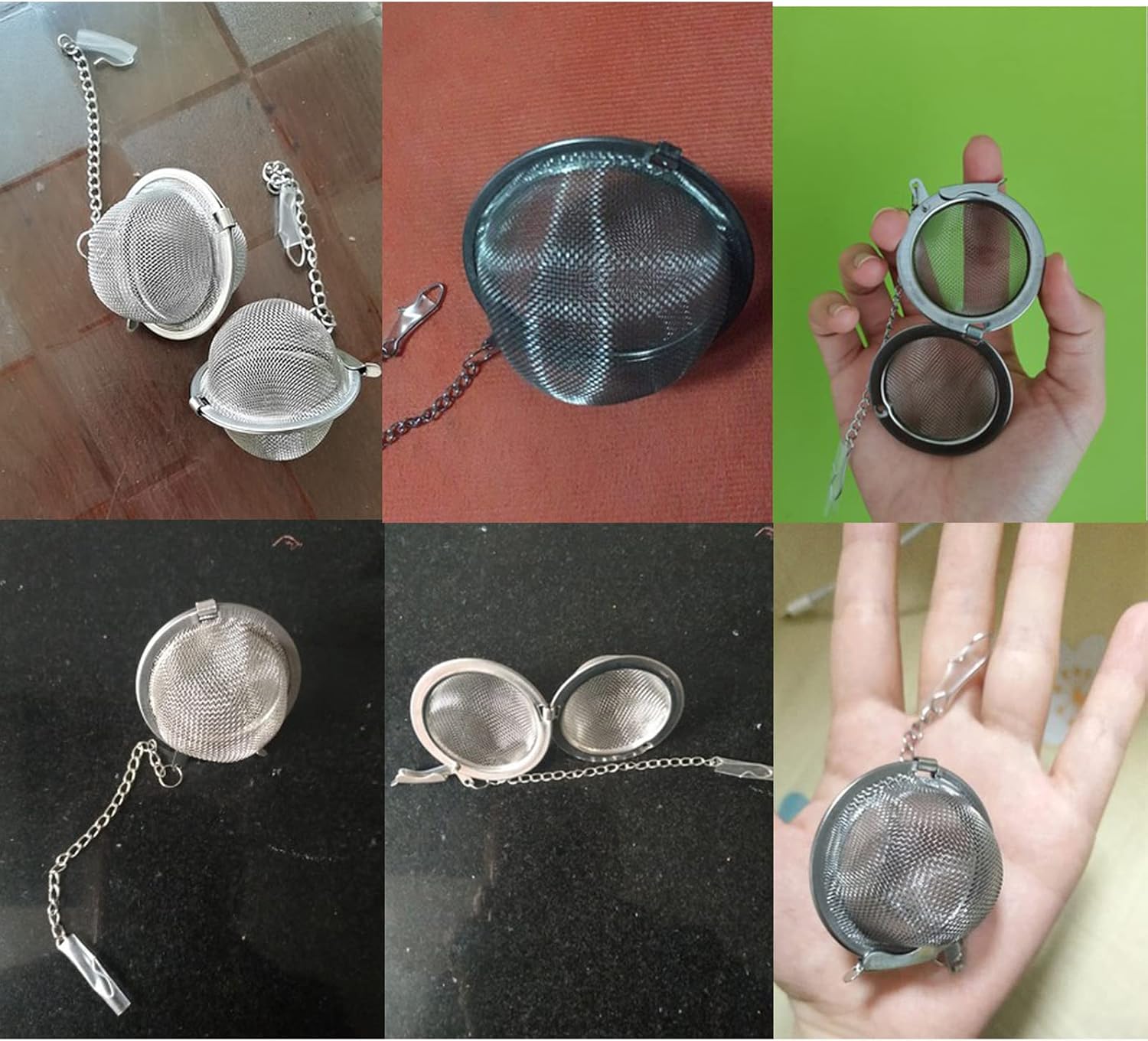 3PCS Premium Tea Infusers, Loose Leaf Tea, Upgraded Tea Strainers and Tea Balls for Flavoring Herbal Spices and Seasonings - Image 5